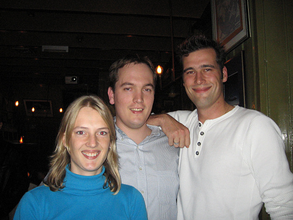Here I am with Ankie and Joost.