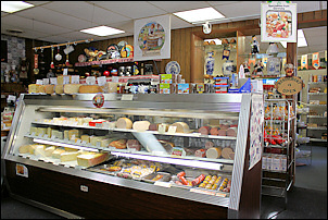 Cheese counter.