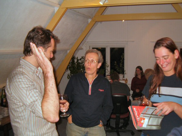 Arjan, Mieke and Petra.