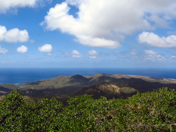 The view that was our reward high on the mountain.