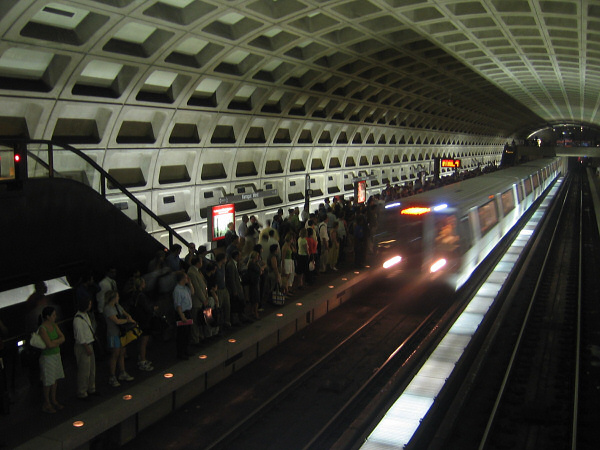 Faragut West at 6.00 pm