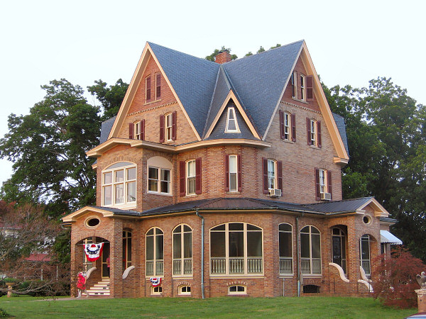 The house with the gables in Reedsville.