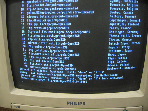 Computer screen.