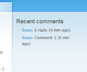 With comment authors.