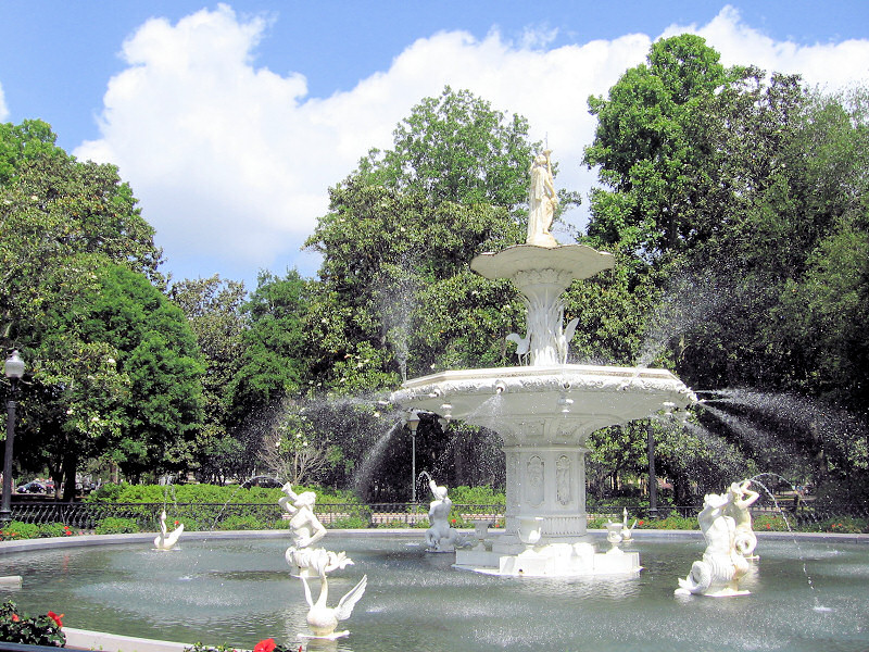 Forsyth Park, Savannah.