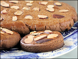 Speculaas cookies.