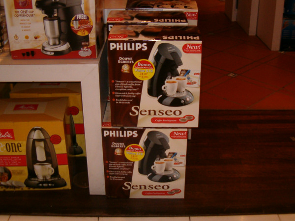 Philips and Douwe Egberts Senseo.