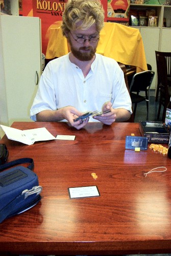 Jerry explaining Machiavelli.